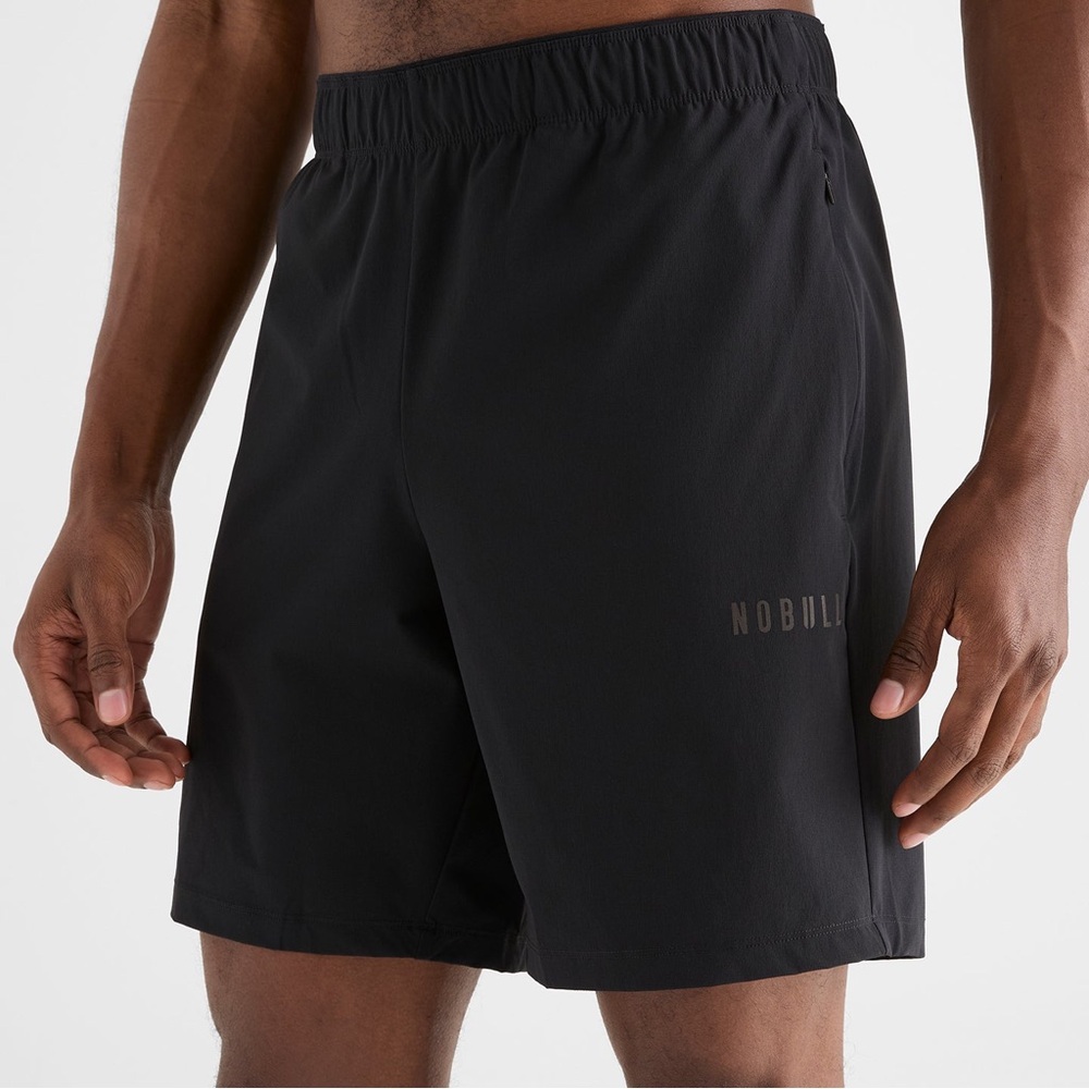 Men NOBULL Micro Ripstop Shorts M 8” Black